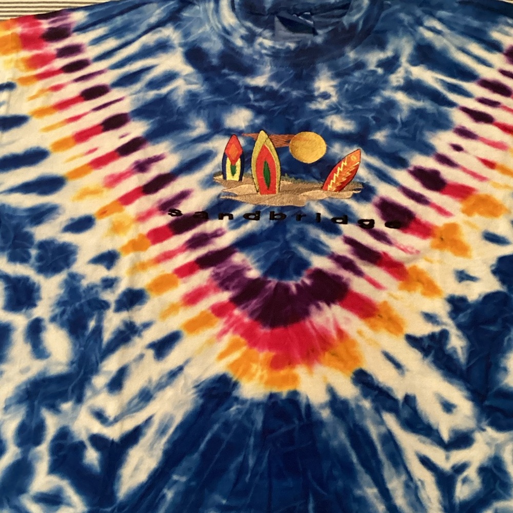 Tie-Dye Short Sleeve Tee - Blue Multi